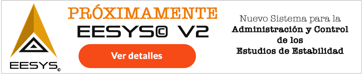 Banner de EESYS© V2 con el aviso Próximamente y el botón Ver detalles, para los estudios de estabilidad